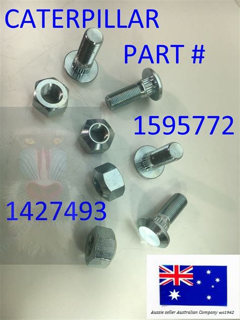 cat skid steer nut supplier|cat machine fasteners.